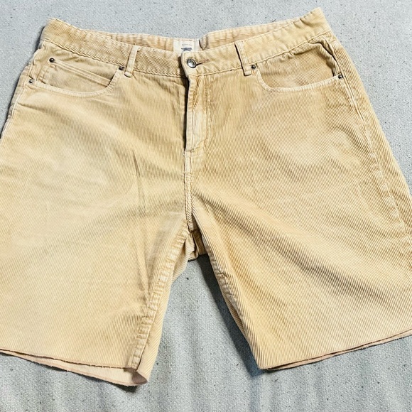 Obey Shorts Obey Mens Tan Corduroy Shorts Size 36 Poshmark